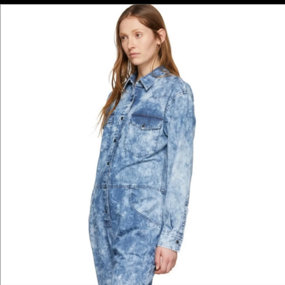 🥰 Isabel Marant Blue Denim Jumpsuit